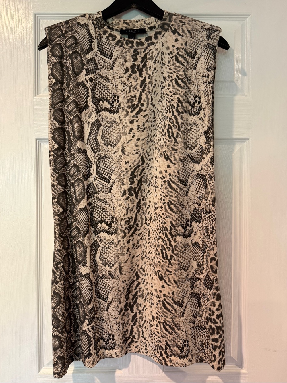 All Saints Snake Print Dress- Sz 6